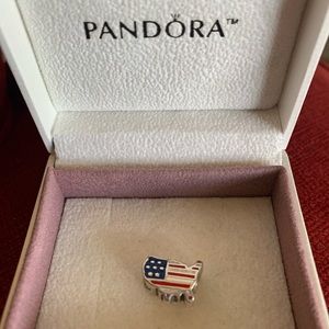 USA Pandora Charm